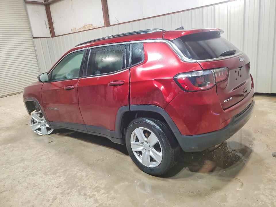 2022 Jeep Compass მანქანა იყიდება აუქციონზე, vin: 3C4NJDBB4NT159168, აუქციონის ნომერი: 50502626
