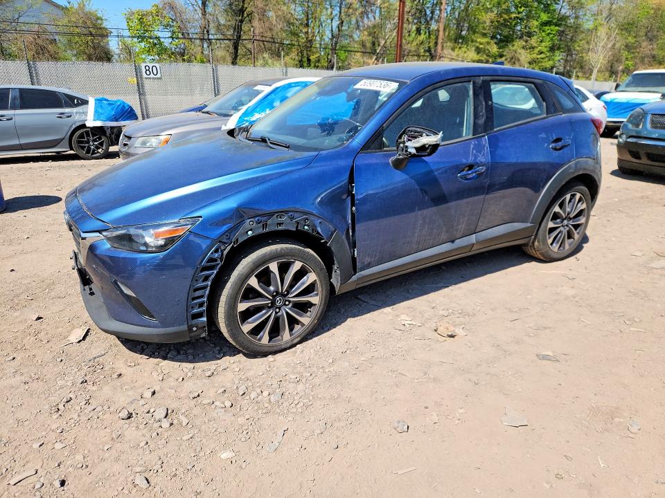 2019 Mazda Cx-3 მანქანა იყიდება აუქციონზე, vin: JM1DKFC71K0403186, აუქციონის ნომერი: 50907536