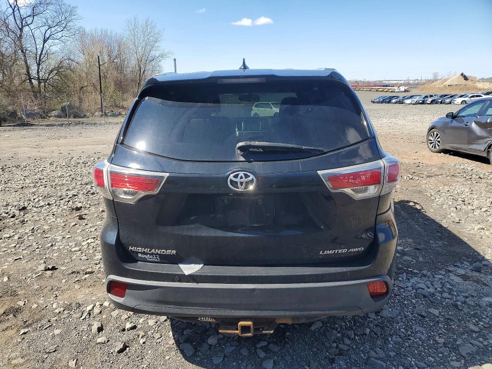 2015 Toyota Highlander მანქანა იყიდება აუქციონზე, vin: 5TDDKRFH0FS145140, აუქციონის ნომერი: 48821586