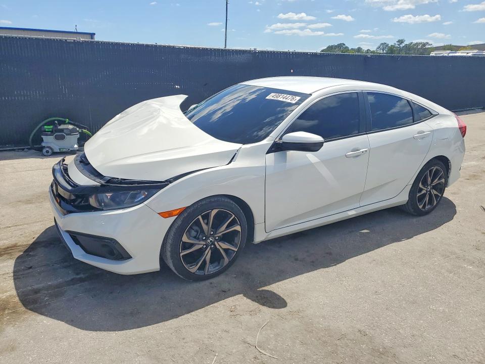49814476 :رقم المزاد ، 2HGFC2F80MH508580 vin ، 2021 Honda Civic مزاد بيع