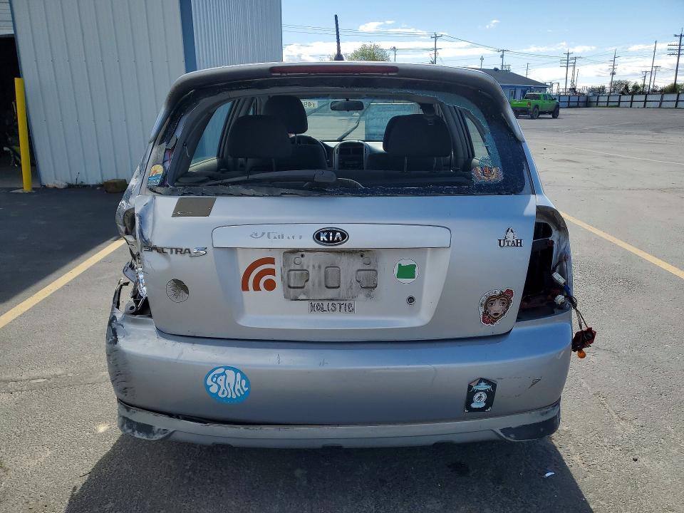 2006 Kia Spectra მანქანა იყიდება აუქციონზე, vin: KNAFE161665342255, აუქციონის ნომერი: 49744436