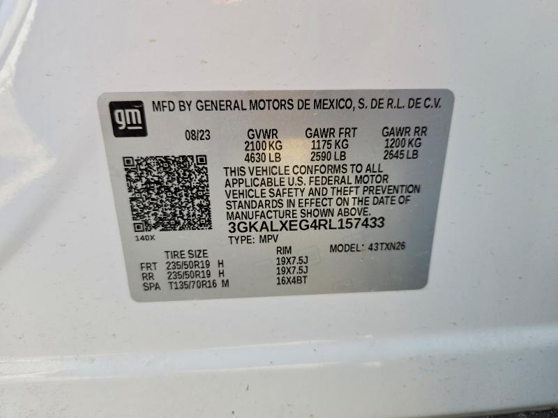 Aukcja sprzedaży 2024 Gmc Terrain, vin: 3GKALXEG4RL157433, numer aukcji: 50530446