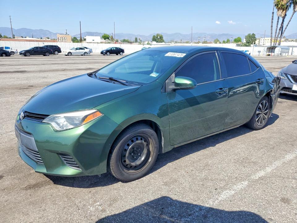 51897426 :رقم المزاد ، 5YFBURHEXEP059393 vin ، 2014 Toyota Corolla مزاد بيع