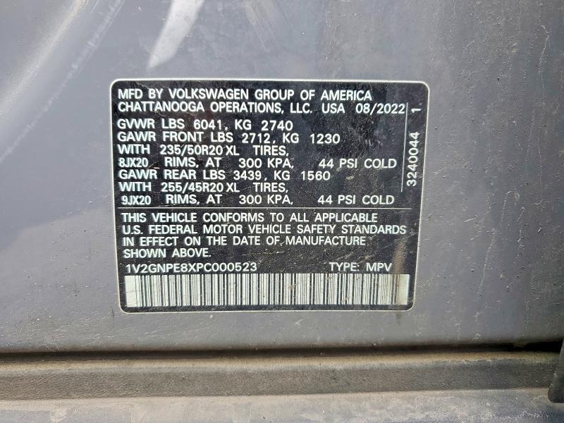 Продажа на аукционе авто 2023 Volkswagen Id.4, vin: 1V2GNPE8XPC000523, номер лота: 50655806