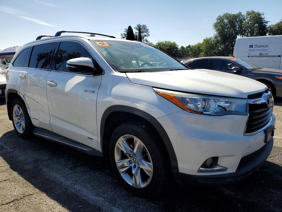 Auction sale of the 2016 Toyota Highlander Hybrid, vin: 5TDDCRFH0GS020279, lot number: 48834156