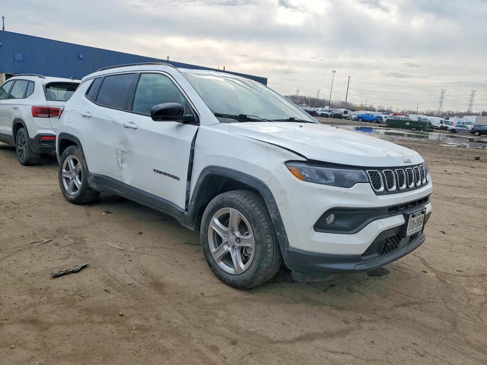 2024 Jeep Compass მანქანა იყიდება აუქციონზე, vin: 3C4NJDBNXRT599184, აუქციონის ნომერი: 49456266