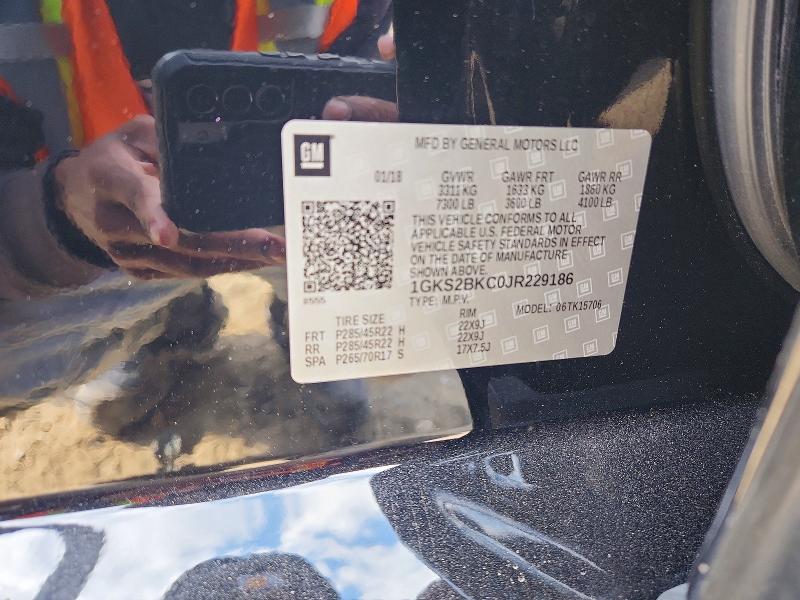 Продаж на аукціоні авто 2018 Gmc Yukon, vin: 1GKS2BKC0JR229186, номер лоту: 50423346