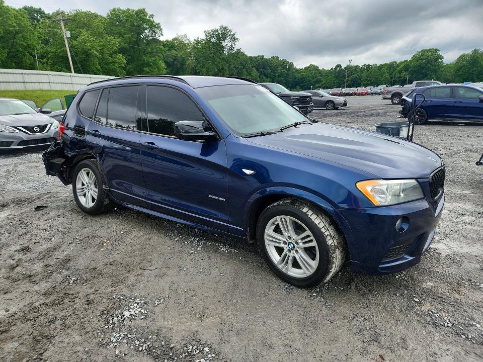 2012 Bmw X3 მანქანა იყიდება აუქციონზე, vin: 5UXWX5C57CL718298, აუქციონის ნომერი: 51624096