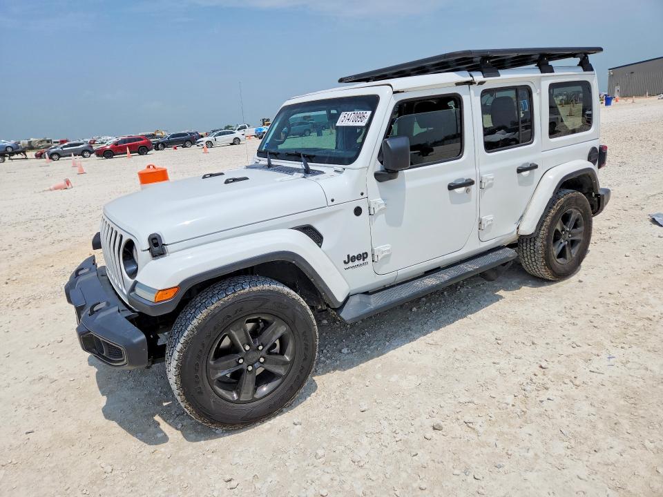 Auction sale of the 2020 Jeep Wrangler Unlimited, vin: 1C4HJXEG3LW344437, lot number: 51470896