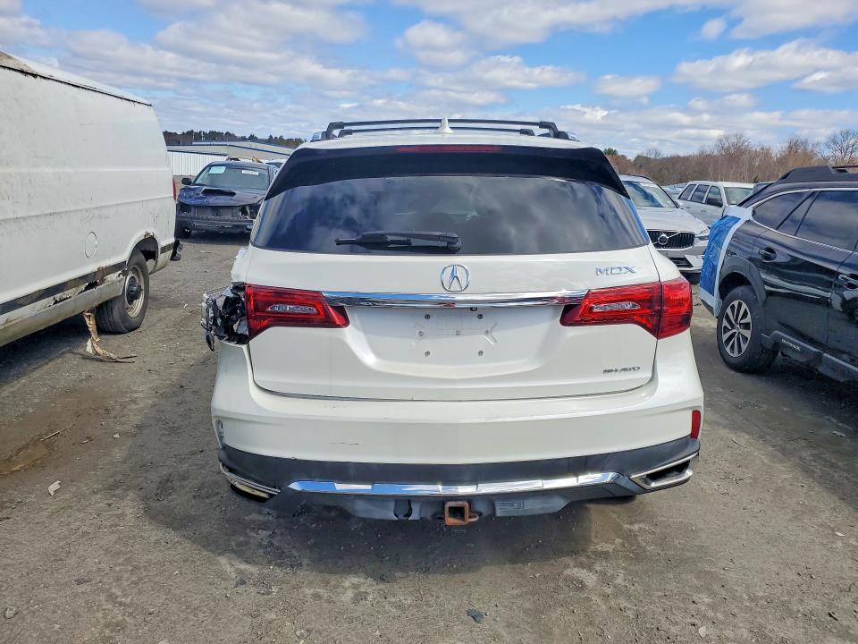 48811906 :رقم المزاد ، 5FRYD4H55HB023686 vin ، 2017 Acura Mdx مزاد بيع