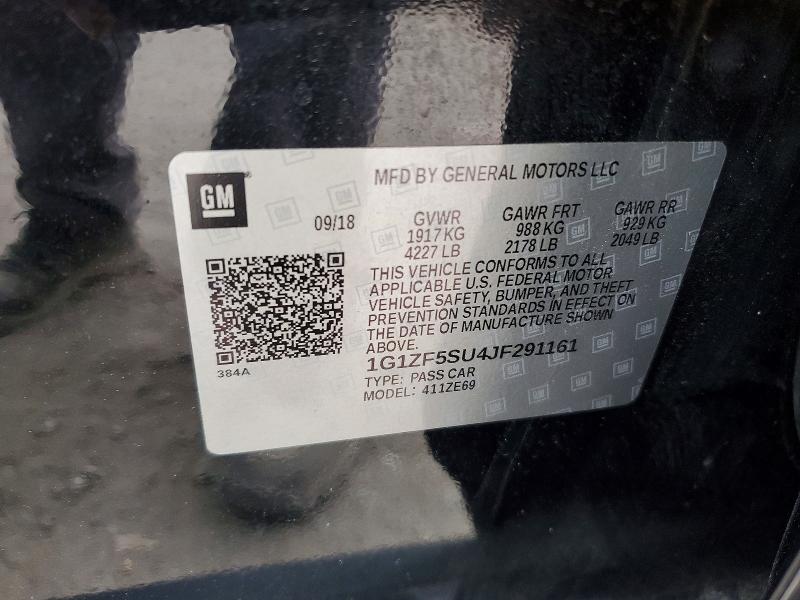 Aukcja sprzedaży 2018 Chevrolet Malibu, vin: 1G1ZF5SU4JF291161, numer aukcji: 49750816