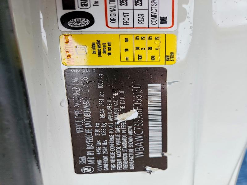 Продаж на аукціоні авто 2008 Bmw 335, vin: WBAWC735X8E066150, номер лоту: 50654586