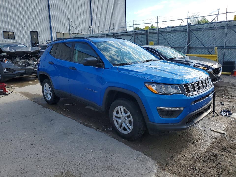 Aukcja sprzedaży 2018 Jeep Compass, vin: 3C4NJDAB9JT126937, numer aukcji: 50314846