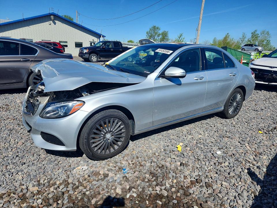 Auction sale of the 2015 Mercedes-benz C, vin: 55SWF4KB2FU032066, lot number: 50450566