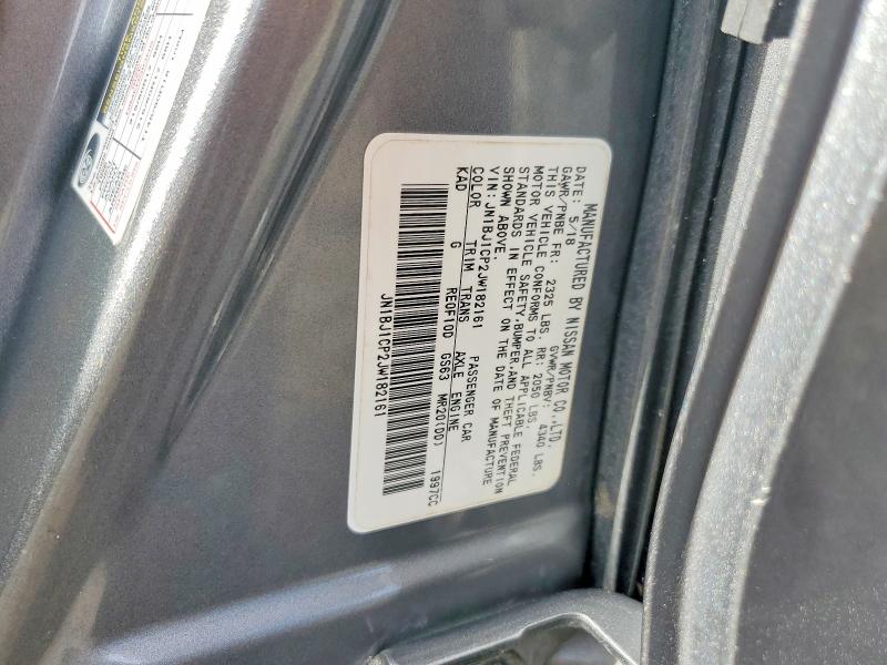 2018 Nissan Rogue Sport მანქანა იყიდება აუქციონზე, vin: JN1BJ1CP2JW182161, აუქციონის ნომერი: 50261486