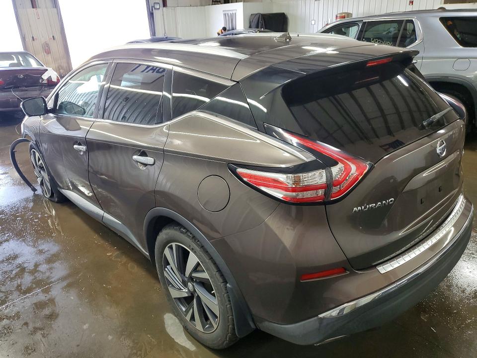 Продажа на аукционе авто 2015 Nissan Murano, vin: 5N1AZ2MH5FN274355, номер лота: 49820126
