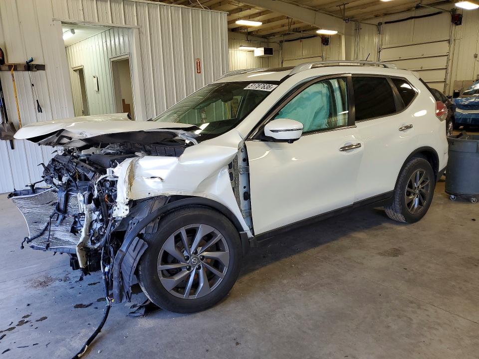 2016 Nissan Rogue მანქანა იყიდება აუქციონზე, vin: 5N1AT2MVXGC837968, აუქციონის ნომერი: 51787636