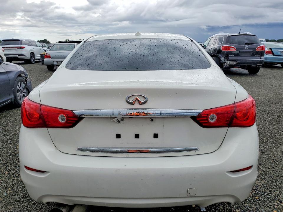2015 Infiniti Q50 მანქანა იყიდება აუქციონზე, vin: JN1BV7AP6FM350350, აუქციონის ნომერი: 50812396