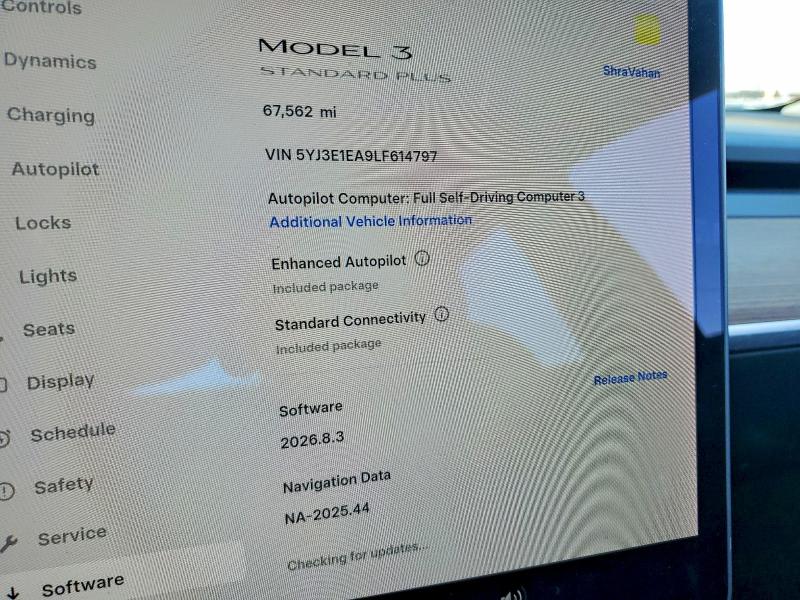 Продажа на аукционе авто 2020 Tesla Model 3, vin: 5YJ3E1EA9LF614797, номер лота: 51310356