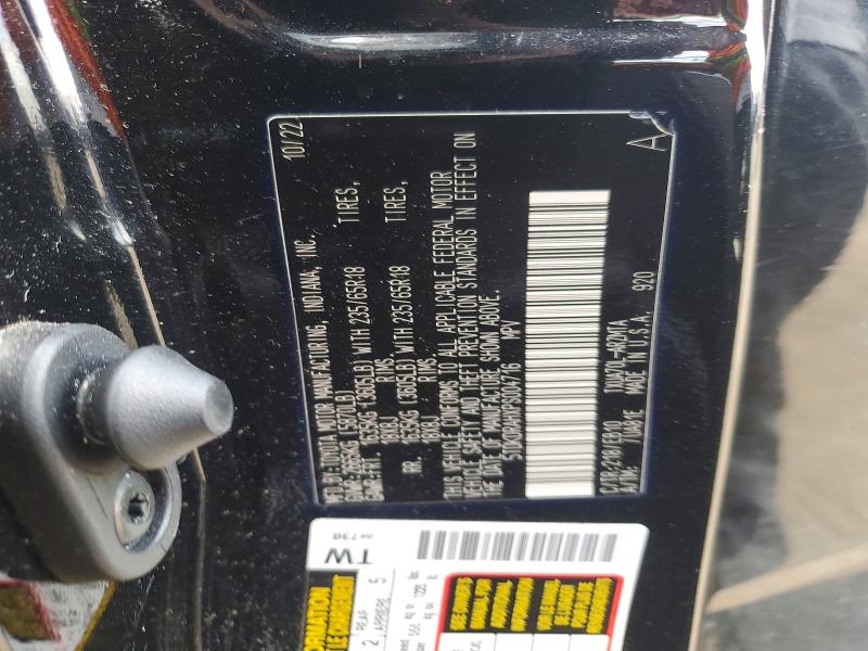 Aukcja sprzedaży 2023 Toyota Highlander, vin: 5TDKDRAHXPS004716, numer aukcji: 48325816