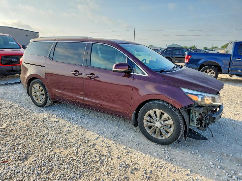 2017 Kia Sedona მანქანა იყიდება აუქციონზე, vin: KNDMC5C16H6274323, აუქციონის ნომერი: 50436086