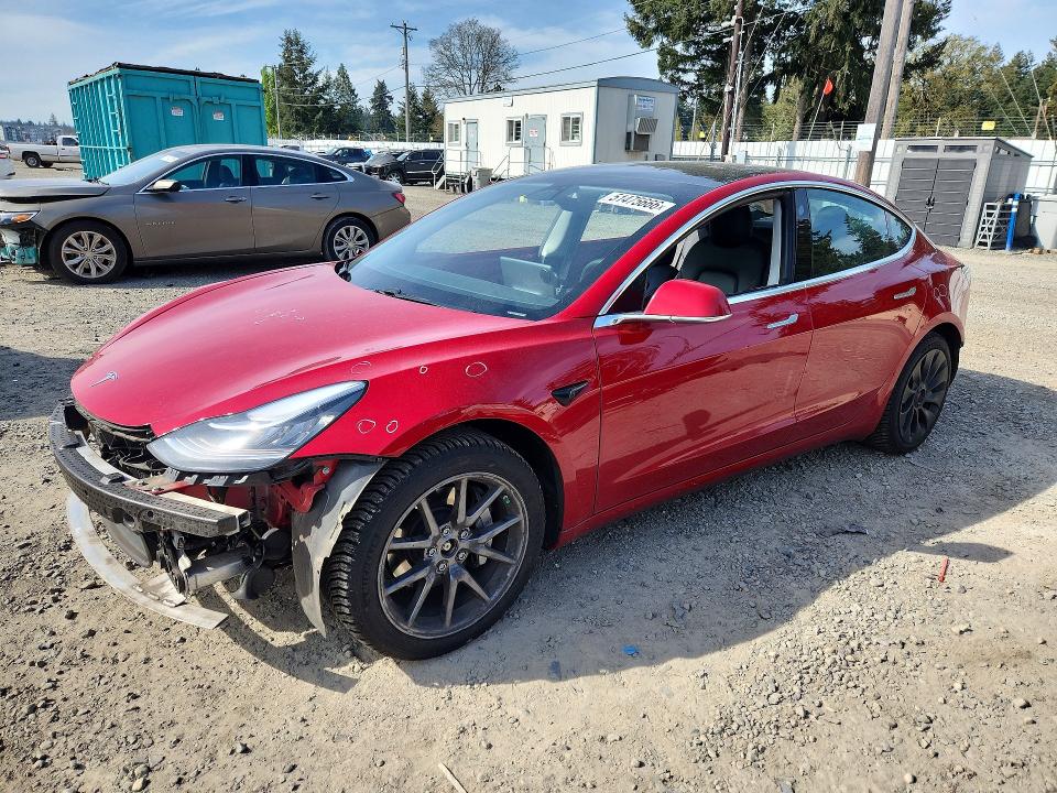 51475666 :رقم المزاد ، 5YJ3E1EB0LF803038 vin ، 2020 Tesla Model 3 مزاد بيع