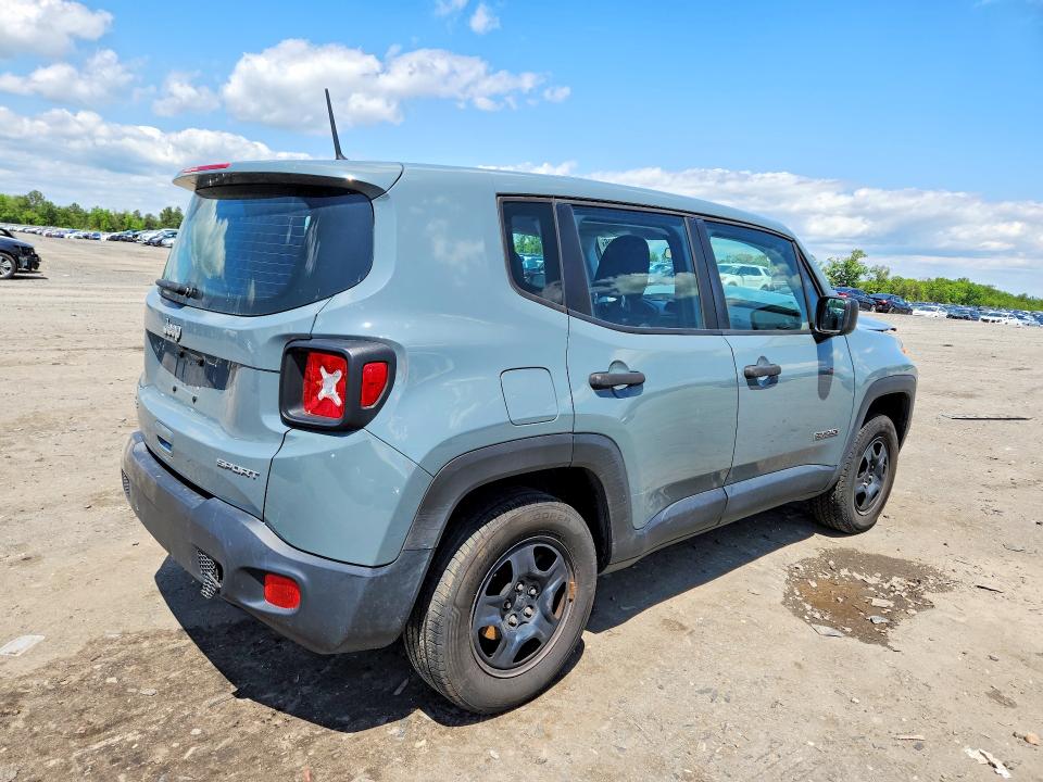 50829236 :رقم المزاد ، ZACCJBAB9JPJ56665 vin ، 2018 Jeep Renegade مزاد بيع