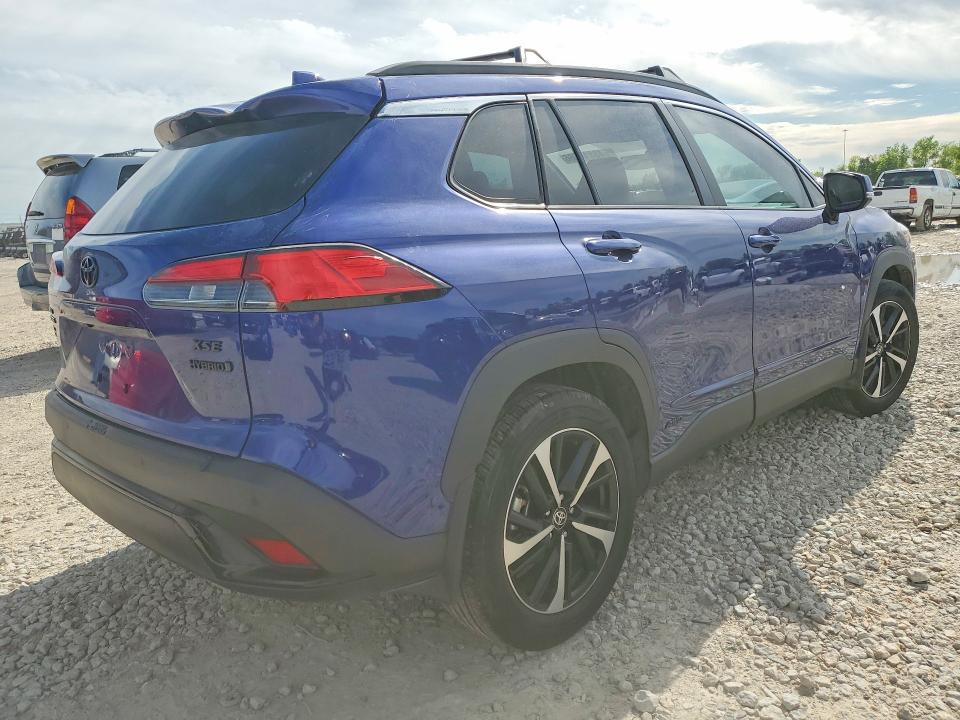 48814566 :رقم المزاد ، 7MUFBABG2RV033988 vin ، 2024 Toyota Corolla Cross Hybrid مزاد بيع