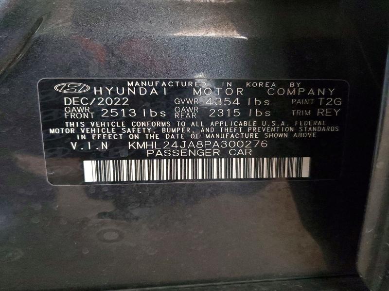 Aukcja sprzedaży 2023 Hyundai Sonata, vin: KMHL24JA8PA300276, numer aukcji: 50469316