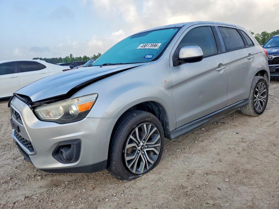 2015 Mitsubishi Outlander Sport მანქანა იყიდება აუქციონზე, vin: 4A4AP3AU3FE003482, აუქციონის ნომერი: 49817696