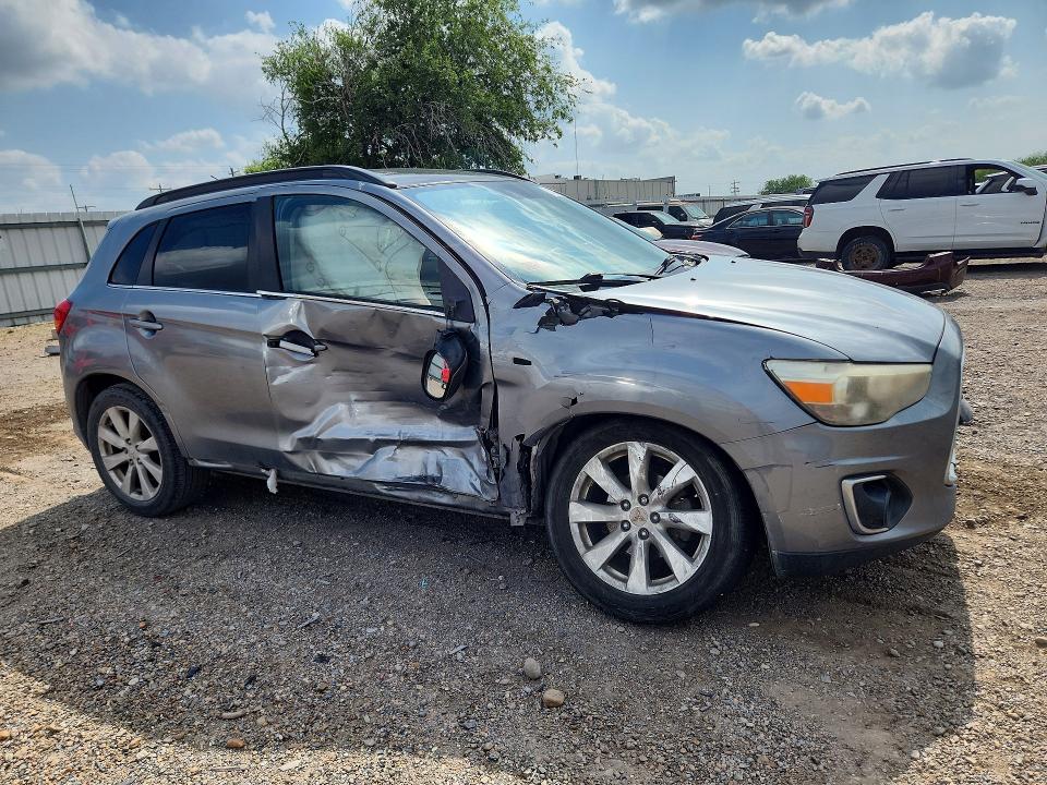 2013 Mitsubishi Outlander Sport მანქანა იყიდება აუქციონზე, vin: 4A4AP4AUXDE016281, აუქციონის ნომერი: 51181866