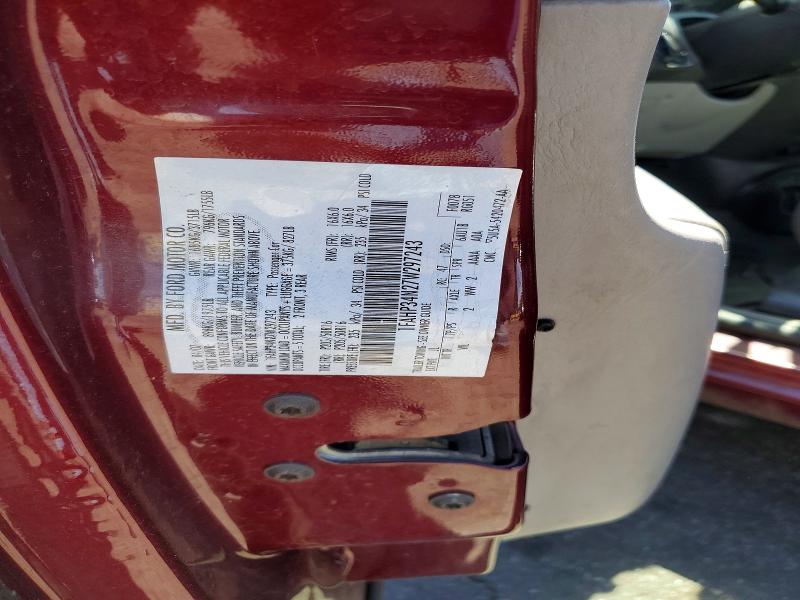 Продажа на аукционе авто 2007 Ford Focus, vin: 1FAHP34N27W297243, номер лота: 50298056