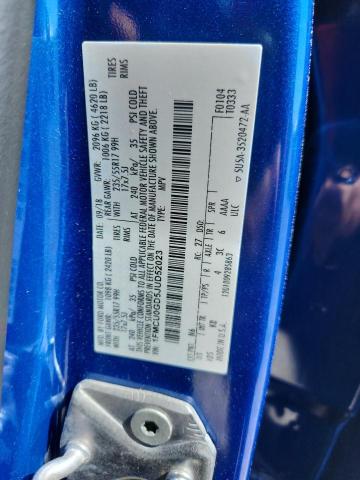 2018 Ford Escape მანქანა იყიდება აუქციონზე, vin: 1FMCU0GD5JUD52023, აუქციონის ნომერი: 48672556