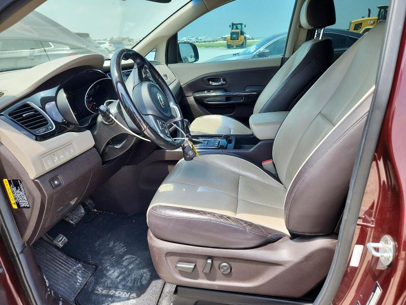 50293956 :رقم المزاد ، KNDME5C11G6186739 vin ، 2016 Kia Sedona مزاد بيع