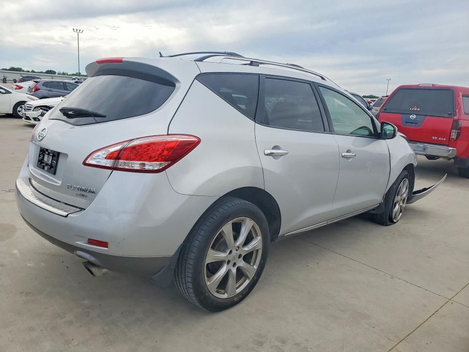 2012 Nissan Murano მანქანა იყიდება აუქციონზე, vin: JN8AZ1MW2CW216906, აუქციონის ნომერი: 50672106