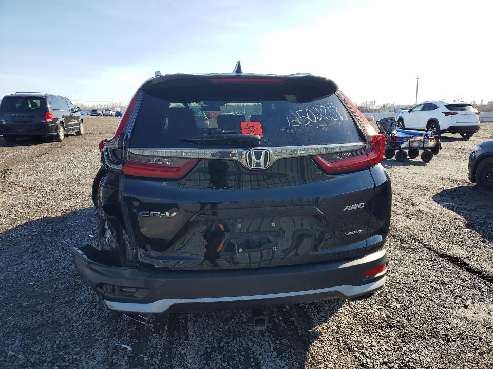 47826646 :رقم المزاد ، 2HKRW2H41LH206993 vin ، 2020 Honda Cr-v مزاد بيع