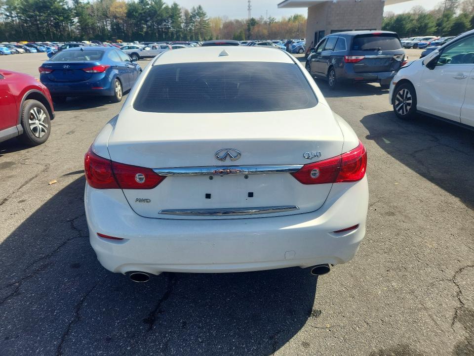 51318626 :رقم المزاد ، JN1BV7AR0EM690495 vin ، 2014 Infiniti Q50 مزاد بيع