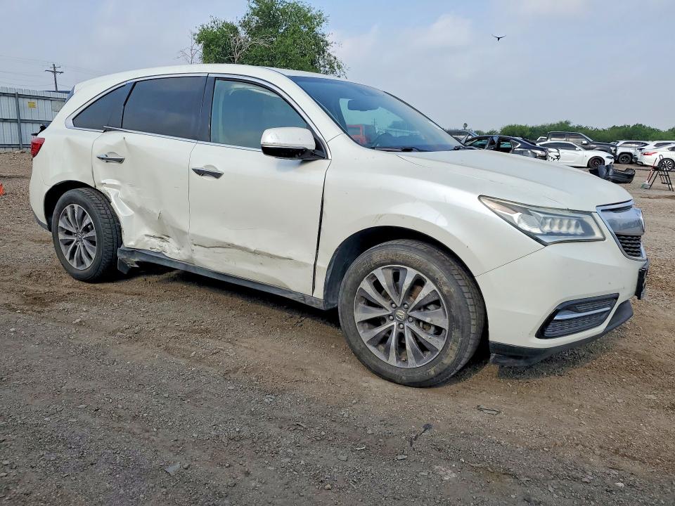 51513126 :رقم المزاد ، 5FRYD3H4XFB006445 vin ، 2015 Acura Mdx مزاد بيع