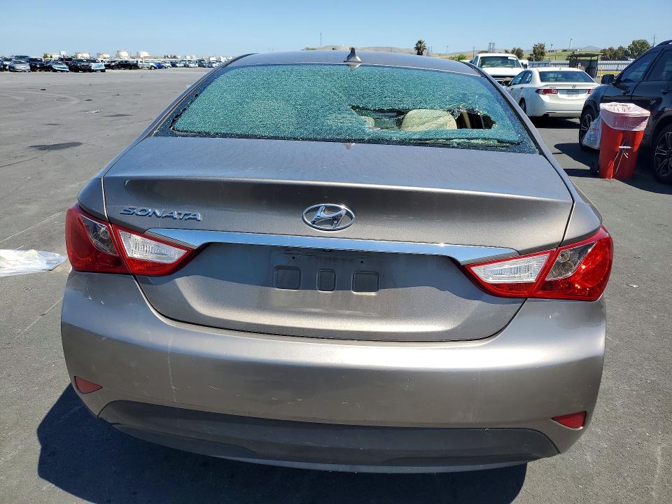 51815806 :رقم المزاد ، 5NPEB4AC5EH947626 vin ، 2014 Hyundai Sonata مزاد بيع