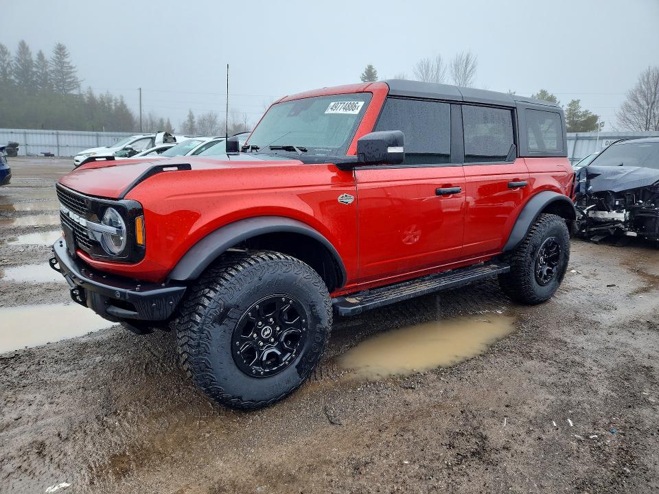 49774886 :رقم المزاد ، 1FMEE2BP1RLA13621 vin ، 2024 Ford Bronco مزاد بيع