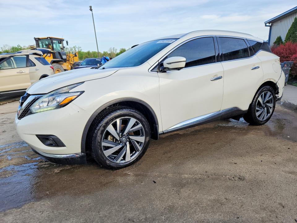 2018 Nissan Murano მანქანა იყიდება აუქციონზე, vin: 5N1AZ2MH7JN164822, აუქციონის ნომერი: 49425906