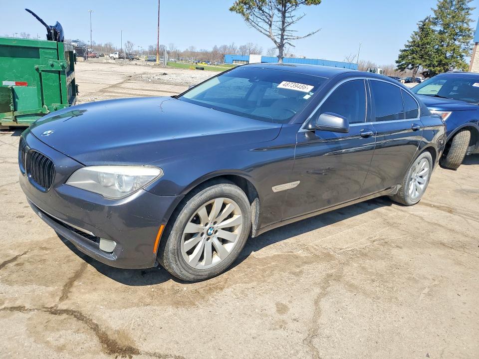 2011 Bmw 750 მანქანა იყიდება აუქციონზე, vin: WBAKC6C5XBC395118, აუქციონის ნომერი: 48739486