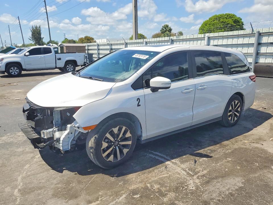2025 Honda Odysseyexl მანქანა იყიდება აუქციონზე, vin: 5FNRL6H65SB087408, აუქციონის ნომერი: 48762416