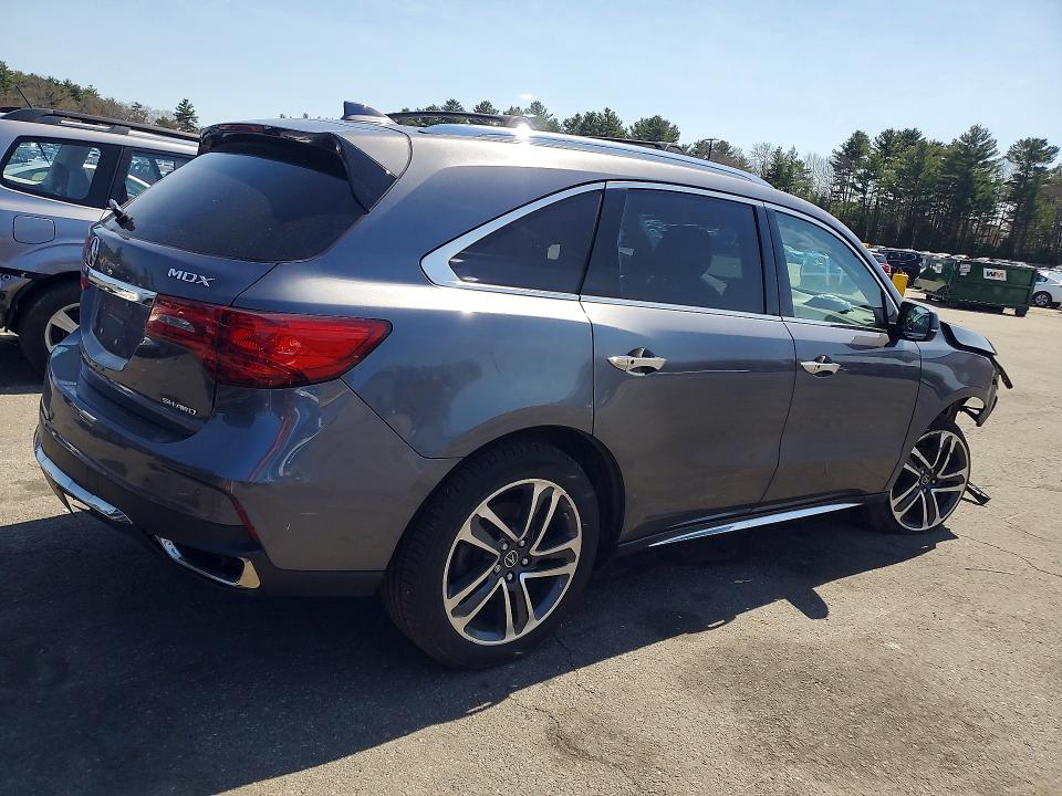 49132016 :رقم المزاد ، 5FRYD4H9XHB012766 vin ، 2017 Acura Mdx مزاد بيع