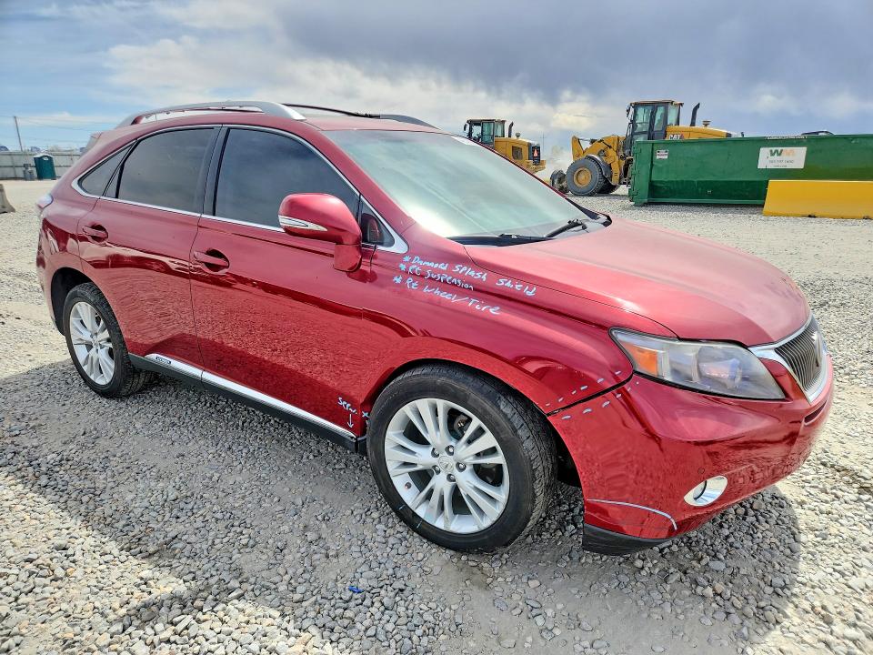 49147976 :رقم المزاد ، JTJBC1BAXA2011540 vin ، 2010 Lexus Rx 450h مزاد بيع