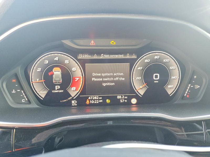 51588836 :رقم المزاد ، WA1EECF36M1076763 vin ، 2021 Audi Q3 مزاد بيع