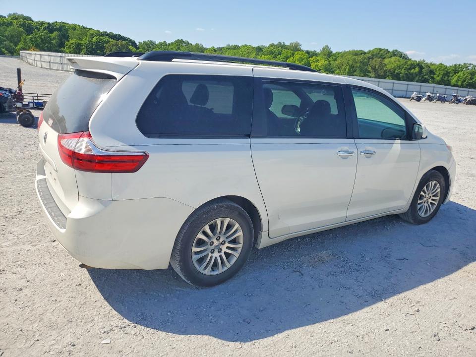 50735496 :رقم المزاد ، 5TDYK3DC7GS722785 vin ، 2016 Toyota Sienna مزاد بيع