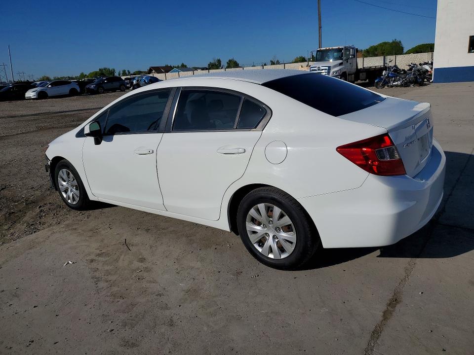 51339226 :رقم المزاد ، 2HGFB2F51CH570531 vin ، 2012 Honda Civic مزاد بيع