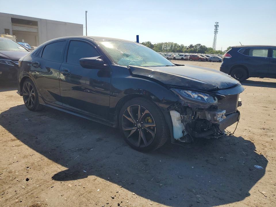 50243966 :رقم المزاد ، SHHFK7G41JU209576 vin ، 2018 Honda Civic مزاد بيع
