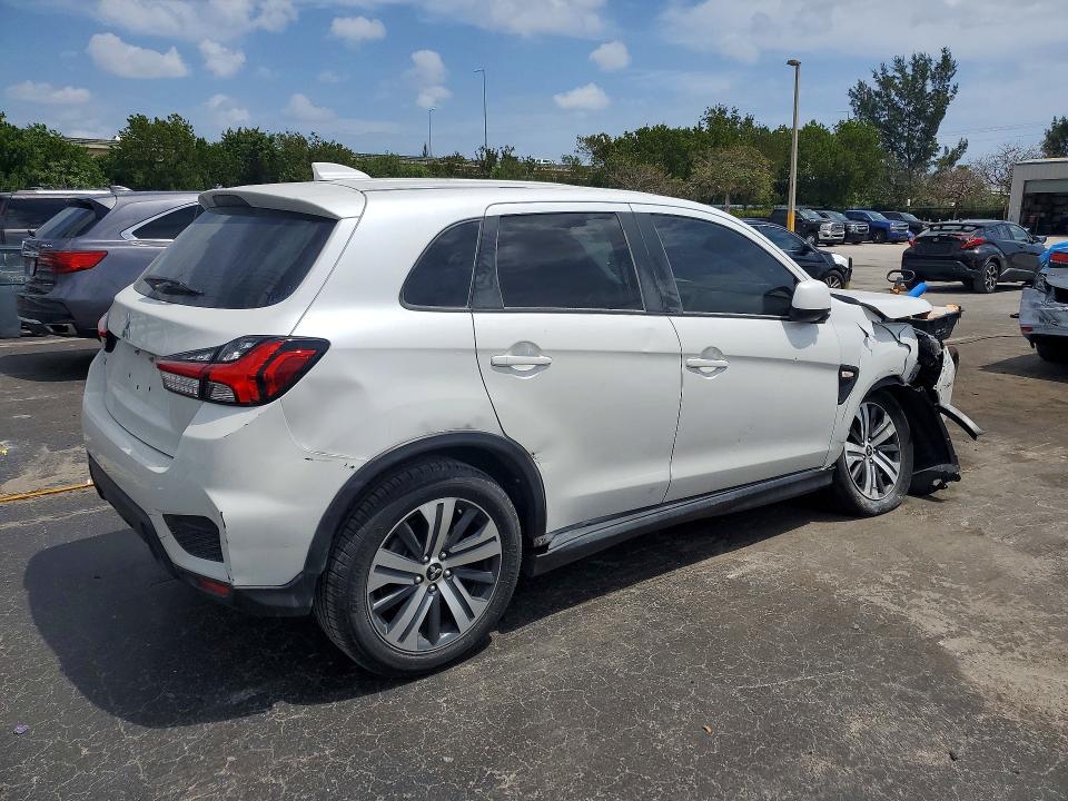 49640086 :رقم المزاد ، JA4APUAUXMU028325 vin ، 2021 Mitsubishi Outlander Sport مزاد بيع